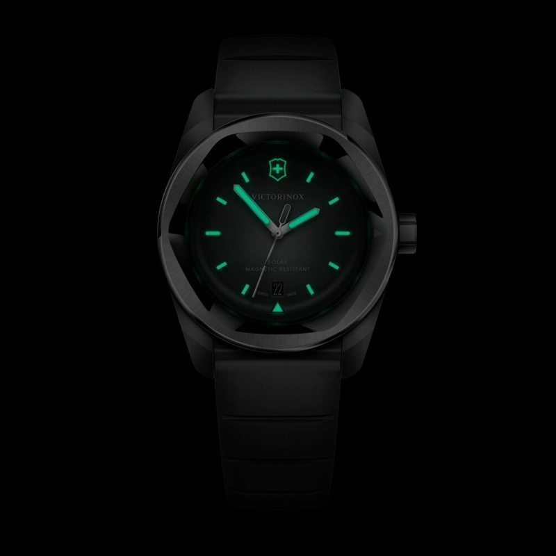 RELOJ CONCEPT ONE SOLAR GRIS CORREA DE CAUCHO VICTORINOX - 6