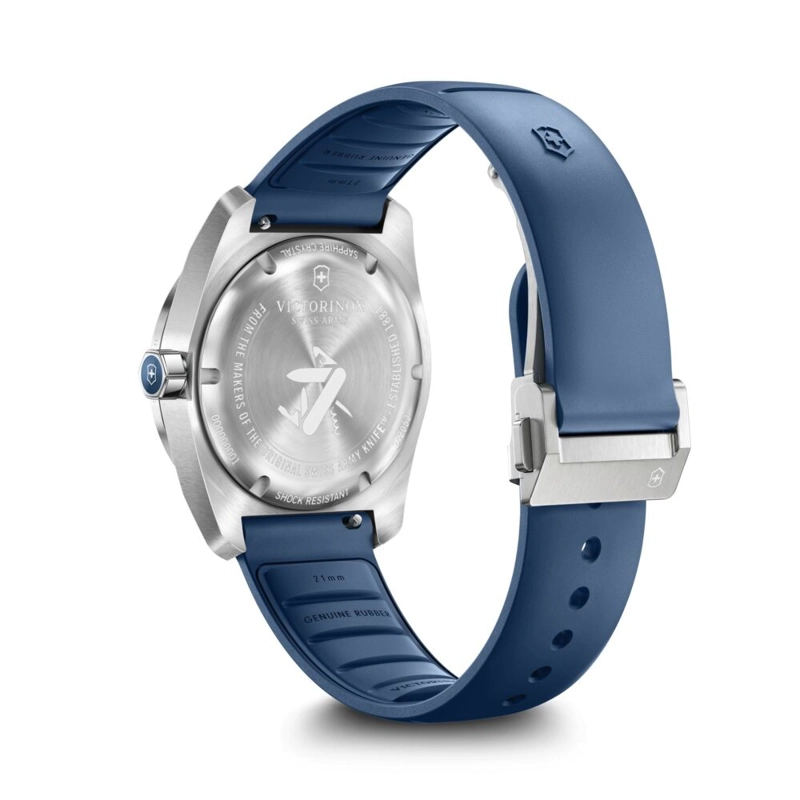 RELOJ CONCEPT ONE SOLAR AZUL CORREA DE CAUCHO VICTORINOX - 4