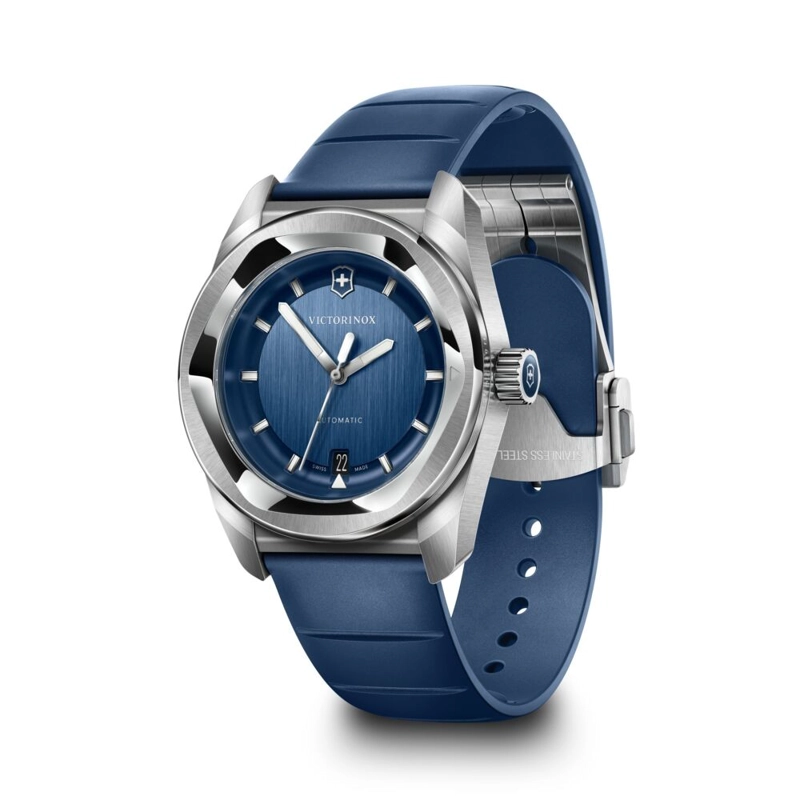 RELOJ CONCEPT ONE AUTOMATICO AZUL CORREA DE CAUCHO VICTORINOX - 2