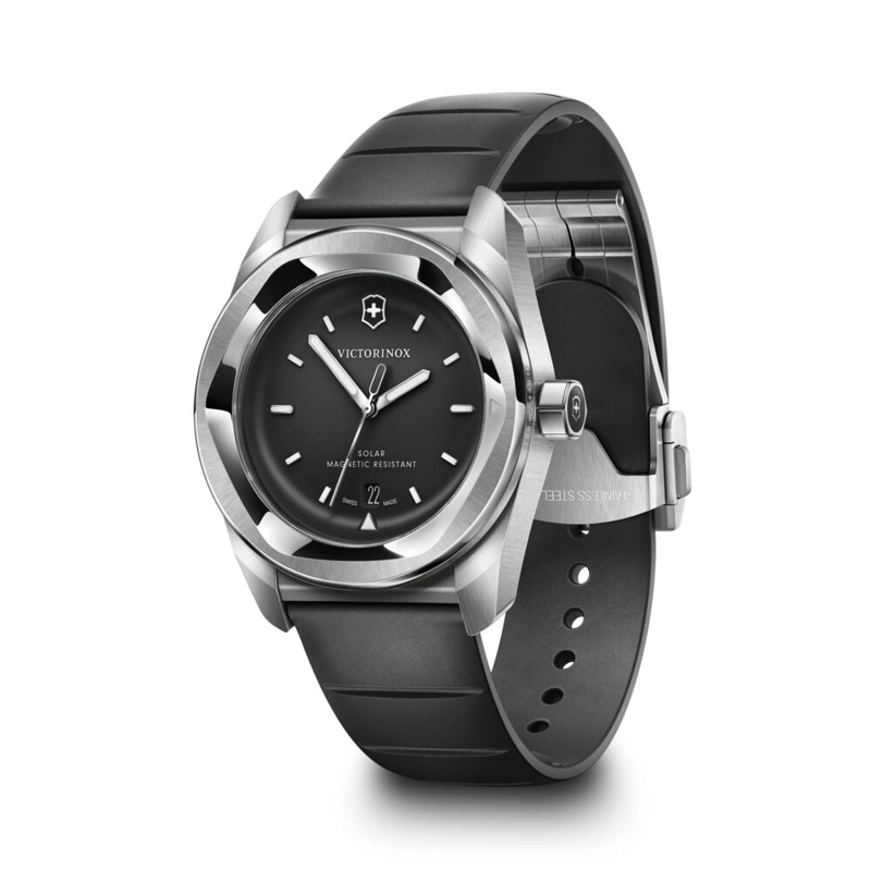 RELOJ CONCEPT ONE SOLAR NEGRO CORREA DE CAUCHO VICTORINOX - 2