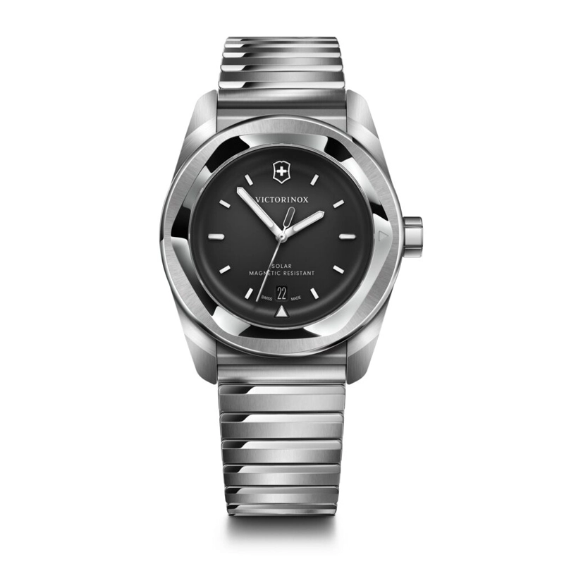 RELOJ CONCEPT ONE SOLAR NEGRO CORREA DE ACERO VICTORINOX - 1
