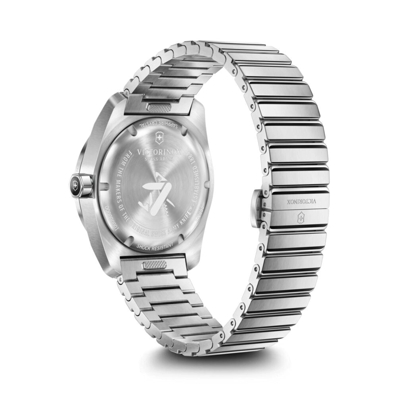 RELOJ CONCEPT ONE SOLAR NEGRO CORREA DE ACERO VICTORINOX - 4