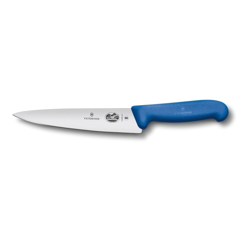 CUCHILLO PARA TRINCHAR FIBROX CELESTE HOJA 19 CM VICTORINOX - 1