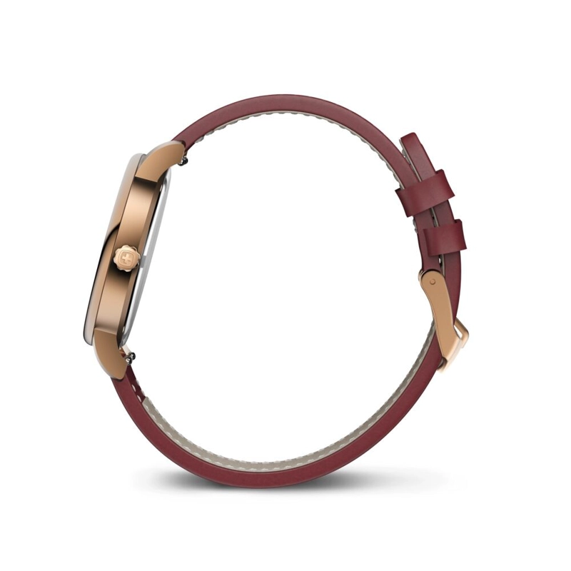 RELOJ URBAN DONNISSIMA CORREA CUERO ROJO WENGER - 2