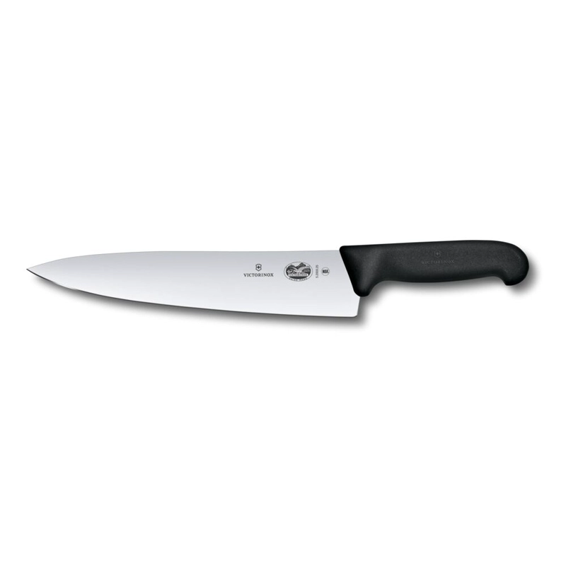 CUCHILLO PARA CHEF FIBROX 25 CM NEGRO VICTORINOX - 1