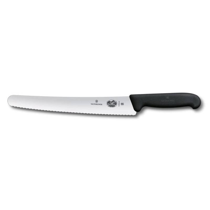 CUCHILLO PAN Y PASTELERIA FIBROX 26 CM NEGRO VICTORINOX - 1