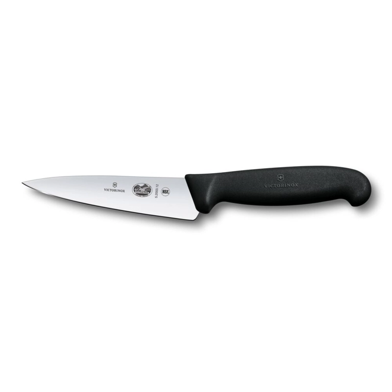 CUCHILLO PARA CHEF FIBROX 12 CM NEGRO VICTORINOX - 1