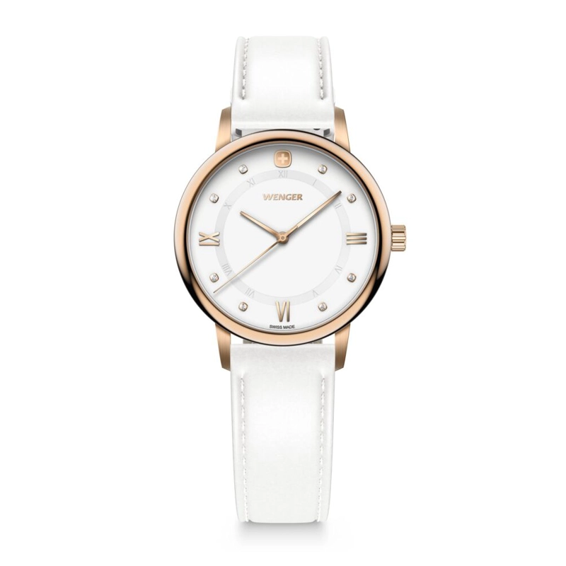 RELOJ URBAN DONNISSIMA CORREA ACERO DORADO WENGER - 2