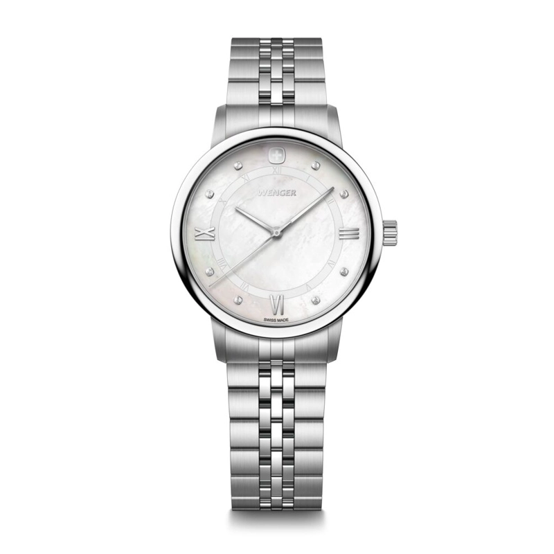RELOJ URBAN DONNISSIMA CORREA ACERO PLATEADO WENGER - 1