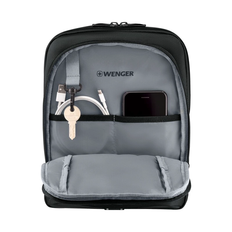 BOLSO XE CROSSBODY NEGRO WENGER - 5