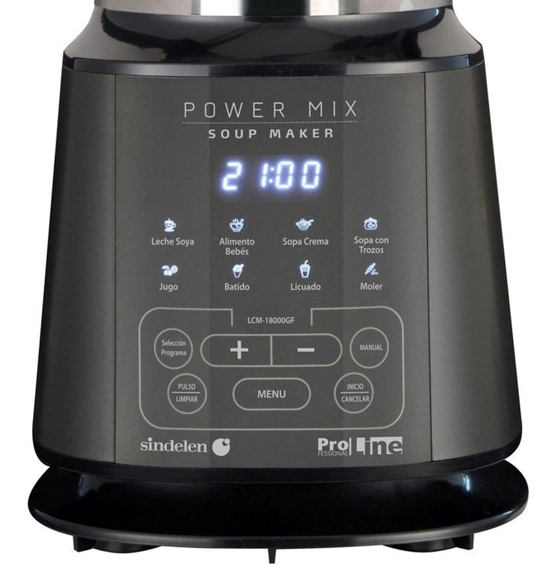 LICUADORA SINDELEN MULTIFUNCIONAL LCM-18000 - 3