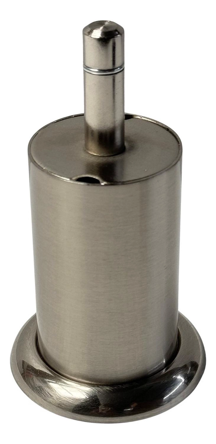 PATA PARA CAMA METALICA SATINADA VASTAGO 1,2 CM ESPESOR - 1