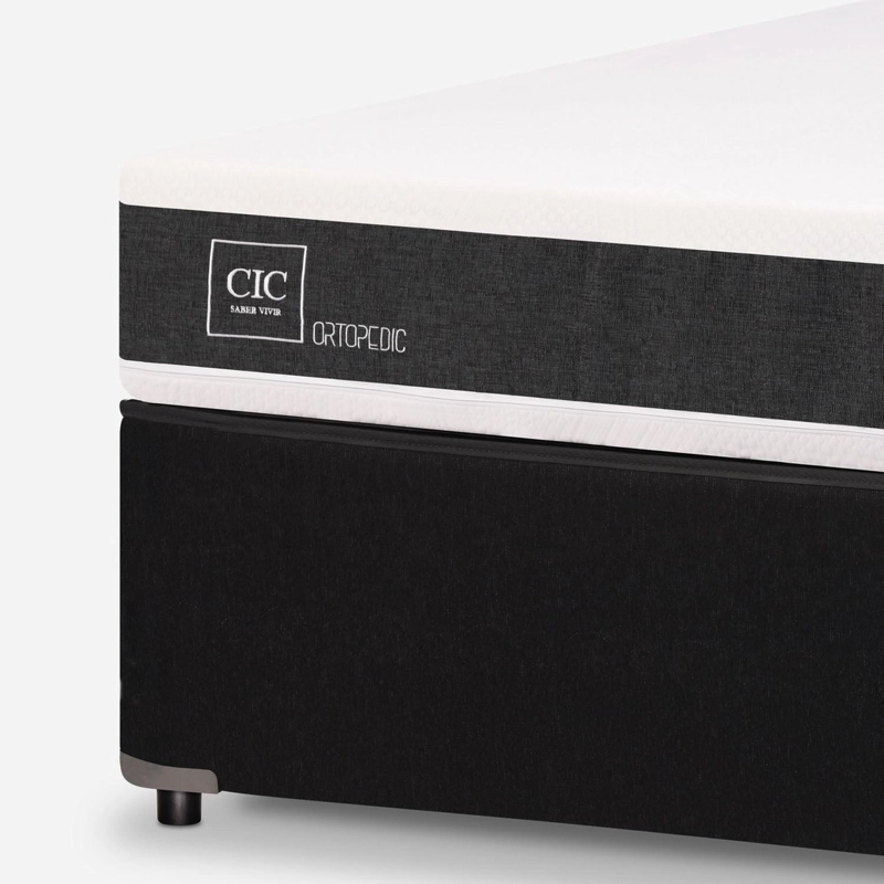 DIVAN CIC ORTOPEDIC 1.5 PLAZAS BLACK - 3