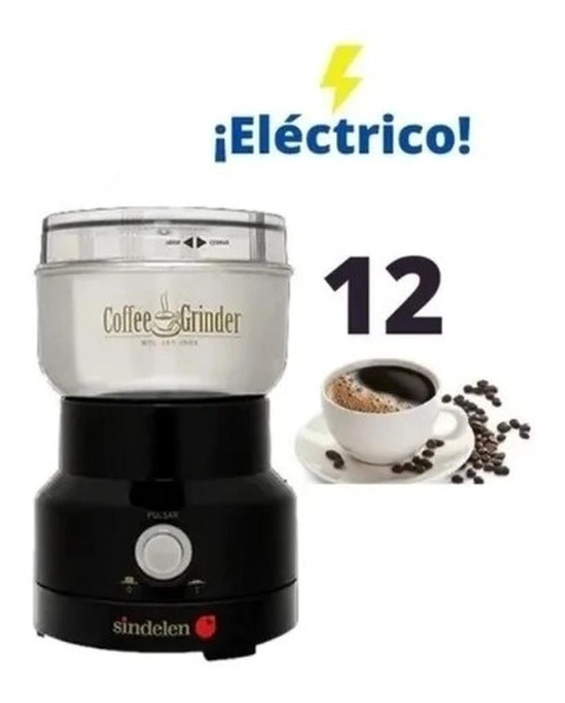MOLINILLO ELE CTRICO DE CAFE  SINDELEN 12 TAZAS - 5