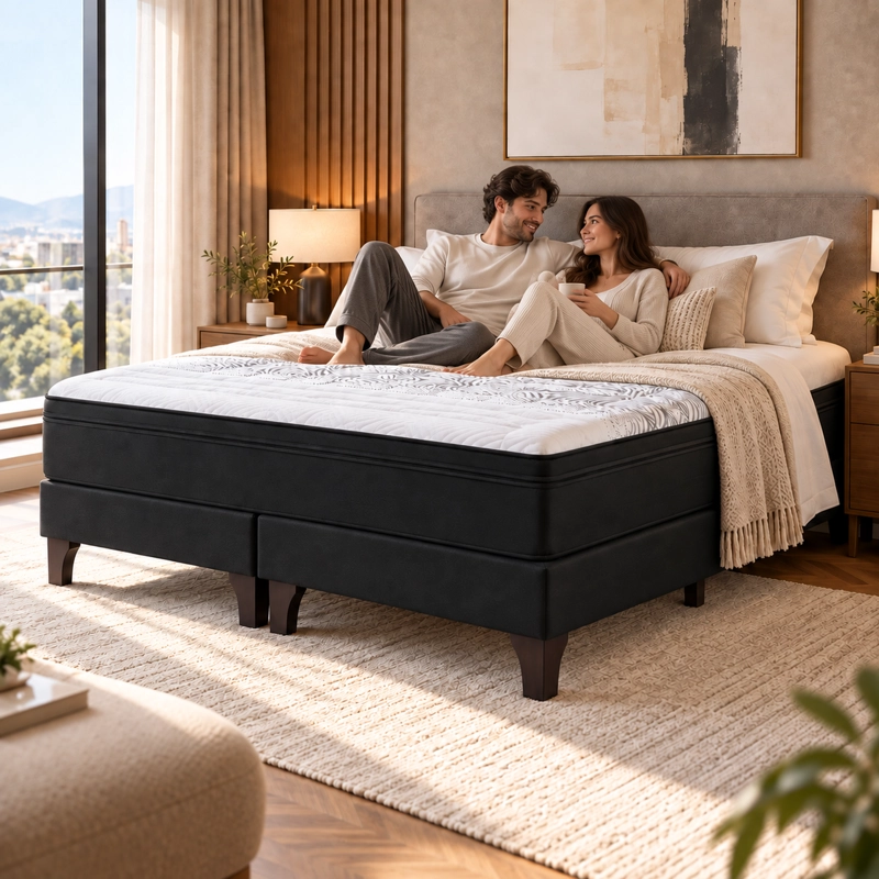 CAMA KING ROSEN TEMPO BASE DIVIDIDA - 6