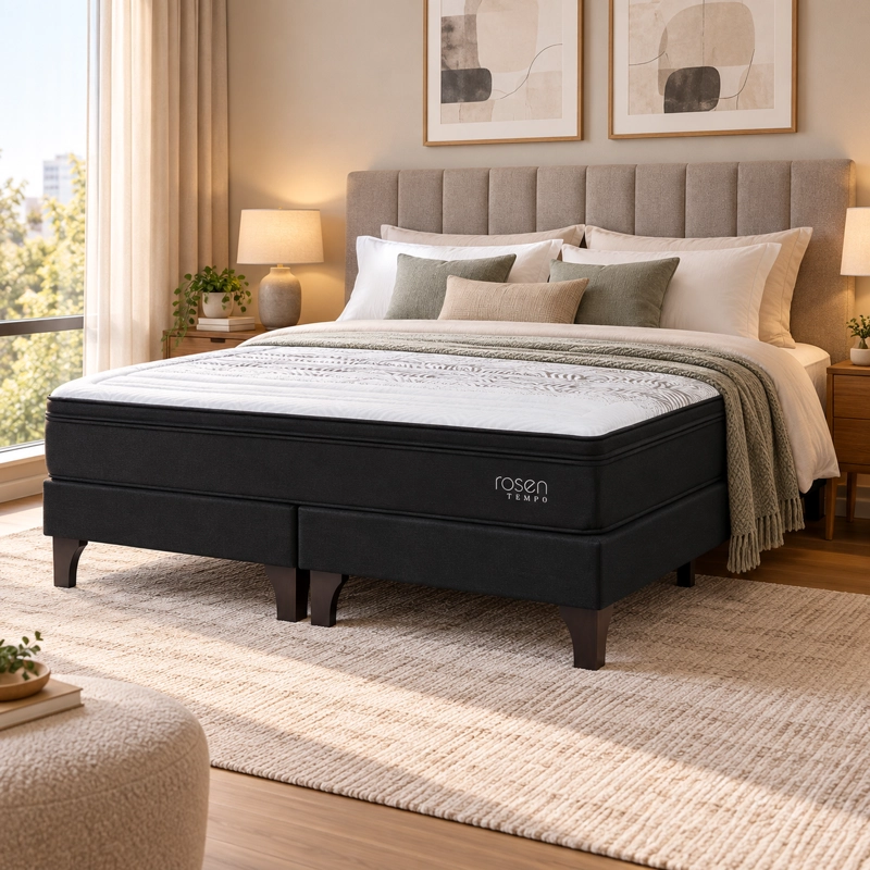 CAMA KING ROSEN TEMPO BASE DIVIDIDA - 7