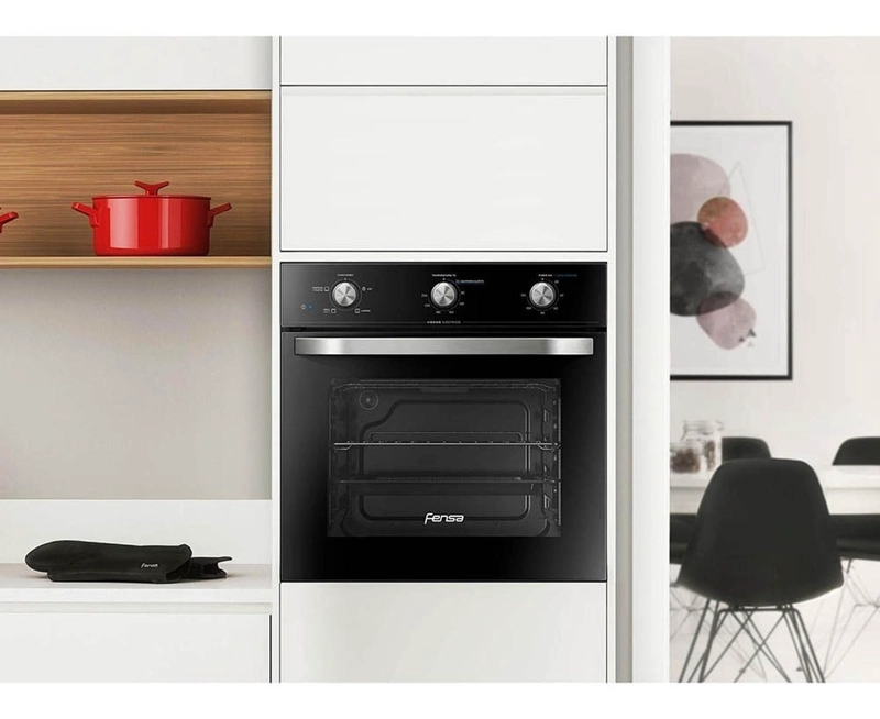 HORNO FENSA FHE 1130 M EMPOTRABLE ELÉCTRICO 52L NEGRO 220V - 7
