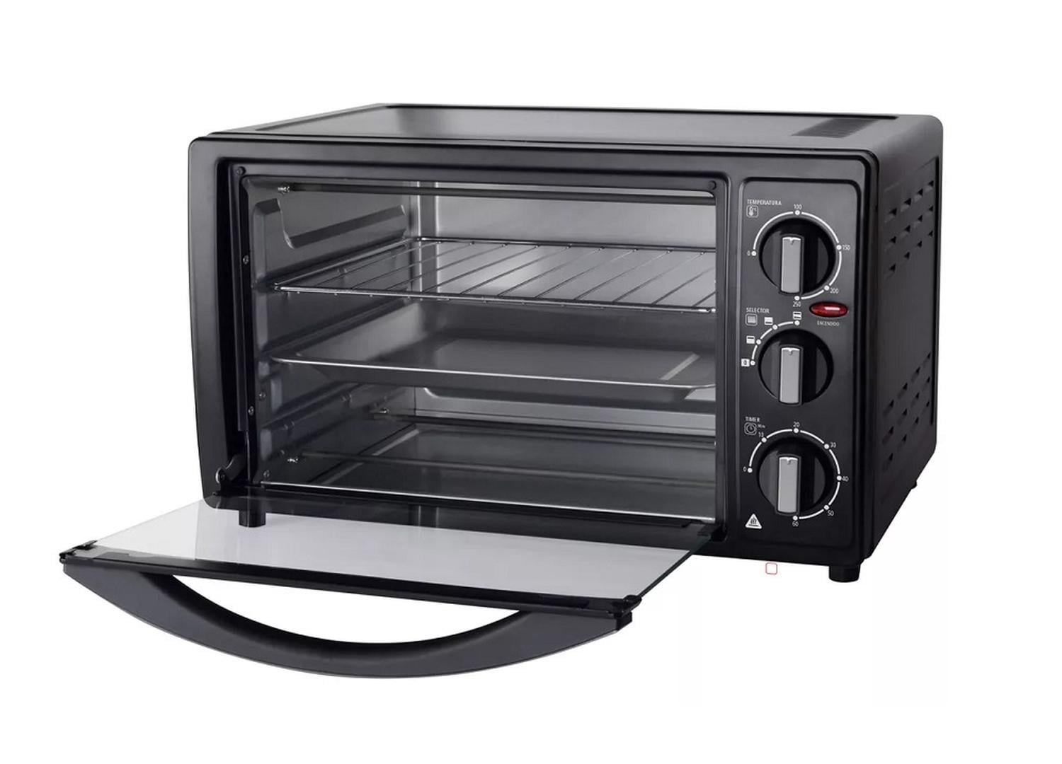 HORNO ELECTRICO SINDELEN HE-255NG 25LTS COLOR NEGRO - 4