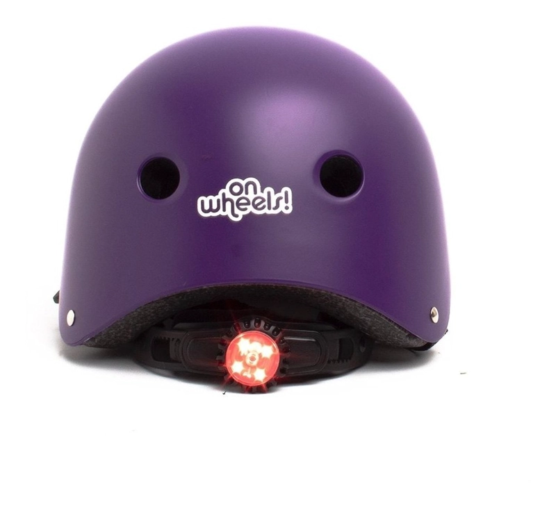 CASCO DE BICICLETA URBANO CON LUZ - 3