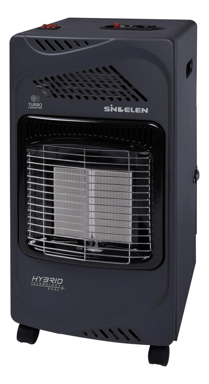 ESTUFA A GAS SINDELEN INFRAREN COLOR ROJO TURBO CALEFACTOR SR-5350TNG - 3