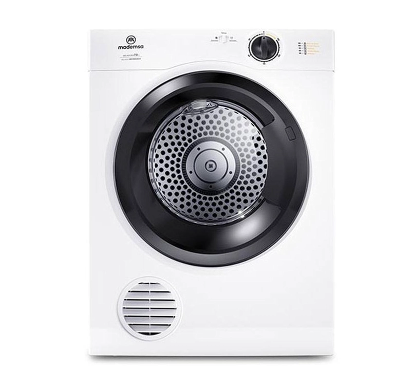 SECADORA MADEMSA CARGA FRONTAL 7 KG 7D BZG EN COLOR BLANCO - 1