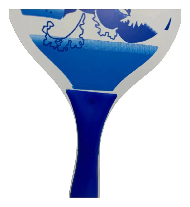 SET DE PALETAS DE PLAYA MADERA MEDIANA + 1 PELOTA - 3
