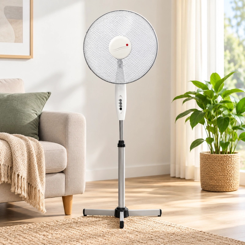 VENTILADOR SINDELEN SILENT COOLWIND BLANCO VP-1603BL - 4