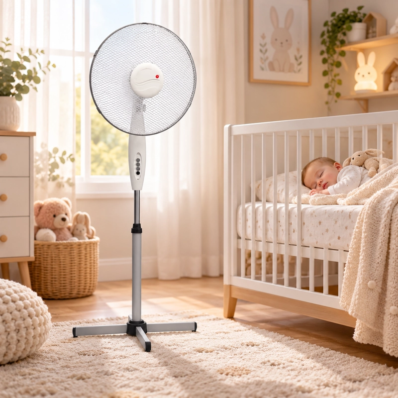 VENTILADOR SINDELEN SILENT COOLWIND BLANCO VP-1603BL - 5