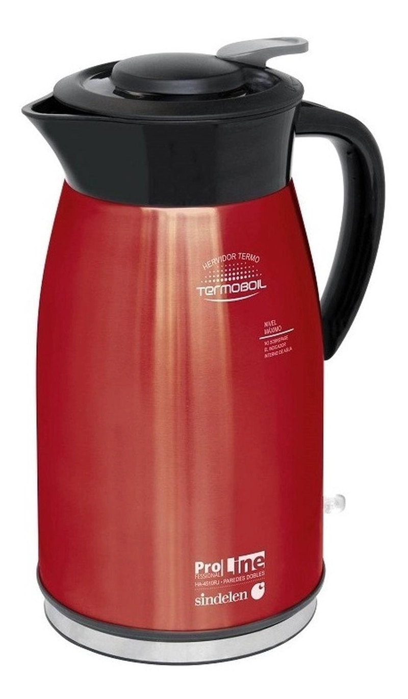 TERMO HERVIDOR DE AGUA ELE CTRICO 1.5 LTS SINDELEN HA-4510RJ - 1