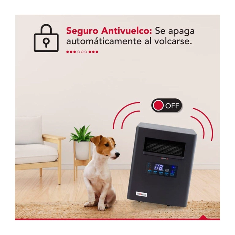 ESTUFA INFRARROJA GREEN 1500 THORBEN - 6