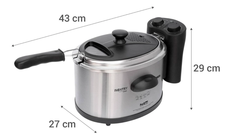 FREIDORA ELE CTRICA SINDELEN FE-4000IN 4L - 8