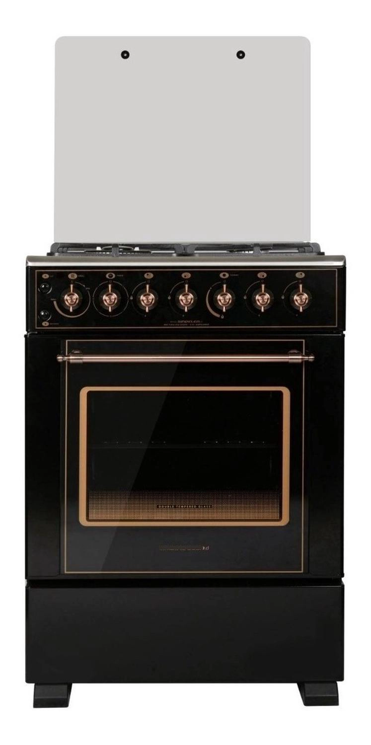 COCINA A GAS RETRO SINDELEN CH-6850RD 4 QUEMADORES - 6