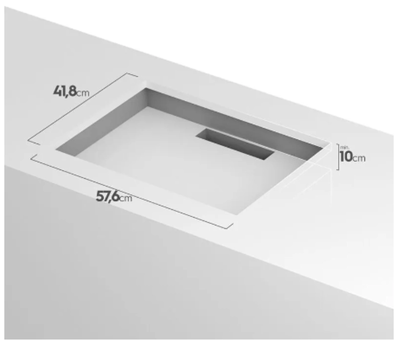 ENCIMERA A GAS 4 PLATOS MADEMSA MCE 435E T INOX - 5