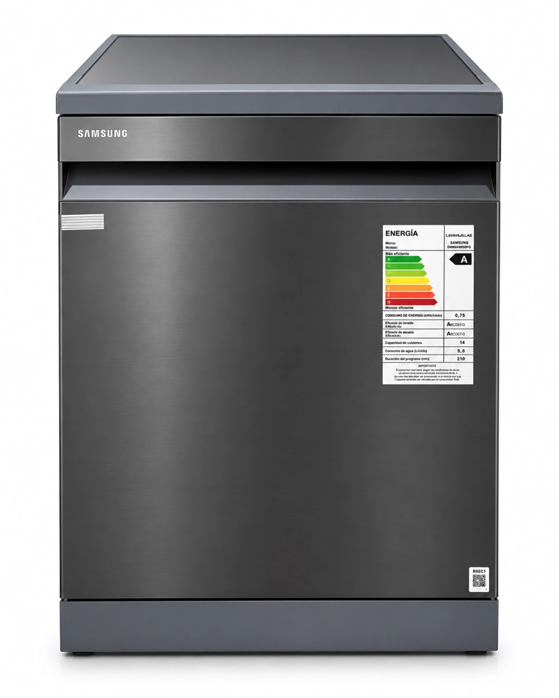 LAVAVAJILLAS SAMSUNG SMARTTHINGS 14 CUBIERTOS DW60A8050FS - 1