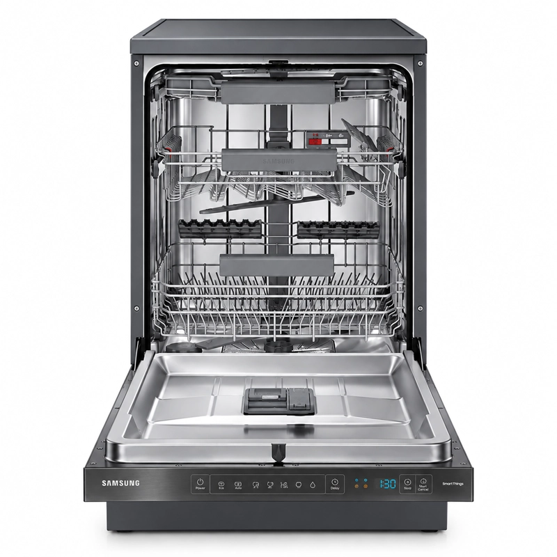LAVAVAJILLAS SAMSUNG SMARTTHINGS 14 CUBIERTOS DW60A8050FS - 3