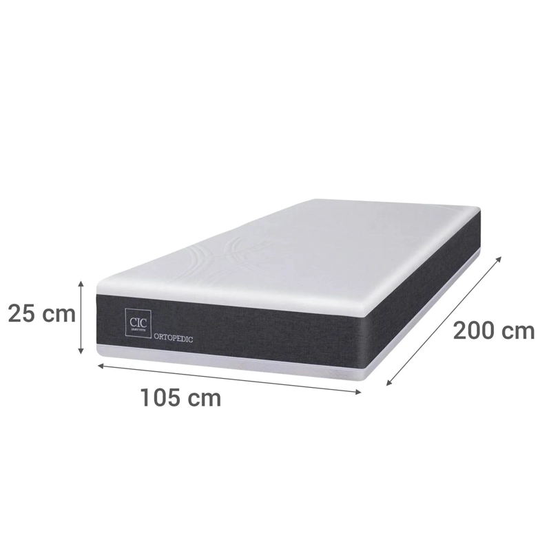 COLCHON CIC ORTOPEDIC 1,5 PLAZAS 105 X 190 CM - 4