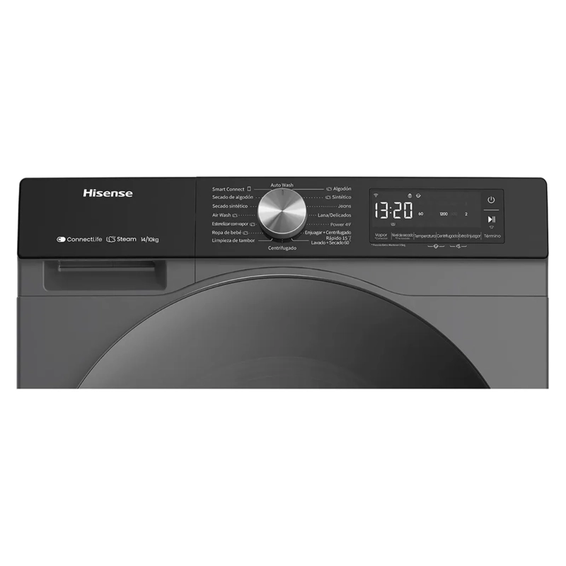 LAVADORA SECADORA HISENSE 14/10 KG WD3S1443BT - 2