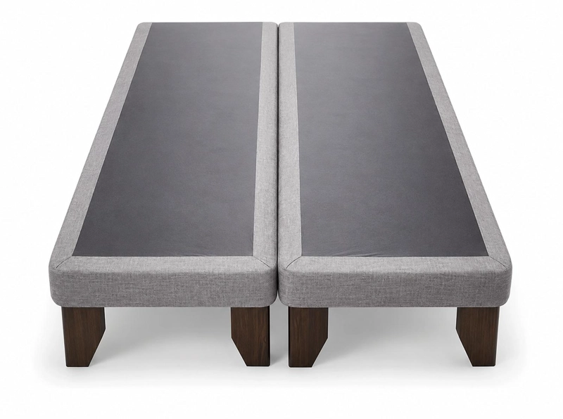 BASE CAMA EUROPEA KING DIVIDIDA 180X200 CM TAMAÑO KING - 1