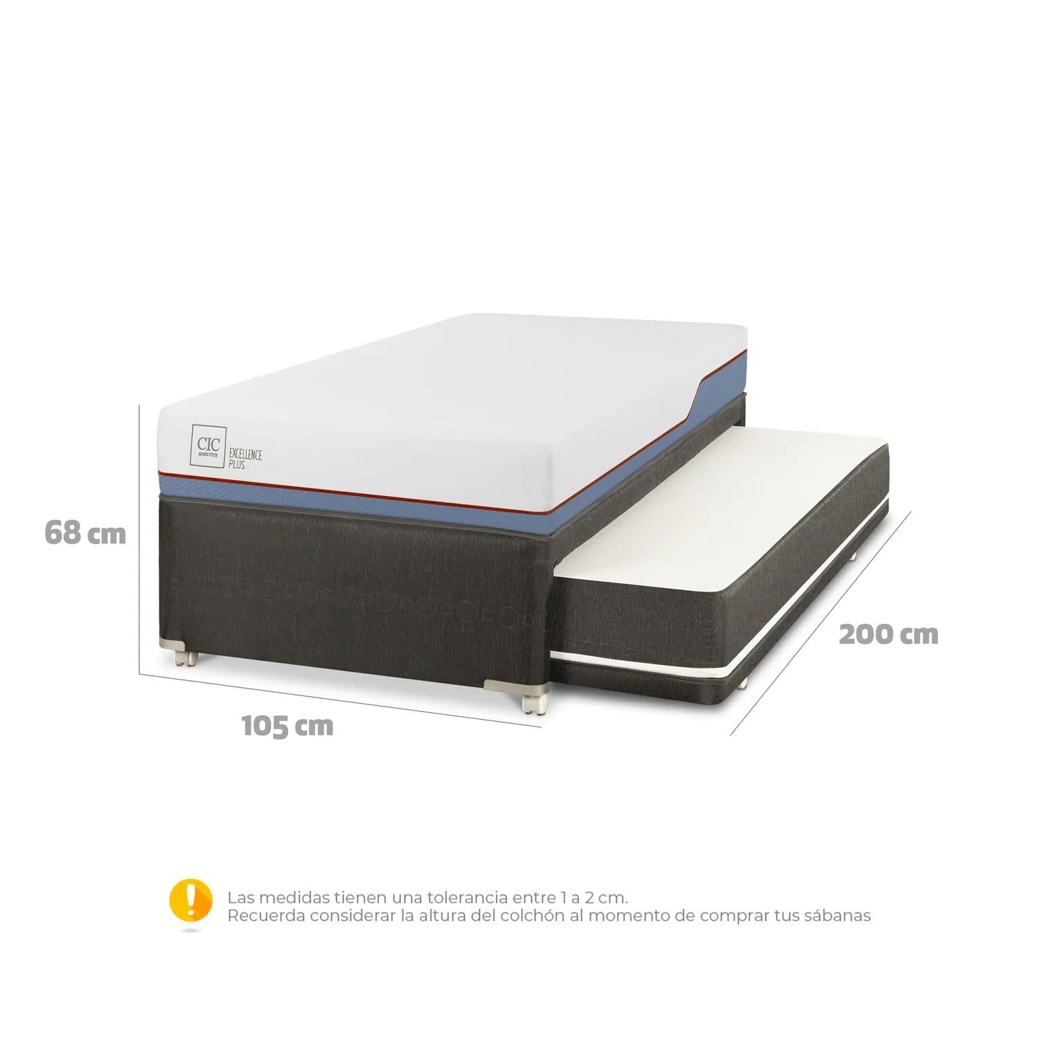 DIVAN CIC EXCELLENCE PLUS 1.5 PLAZAS - 5