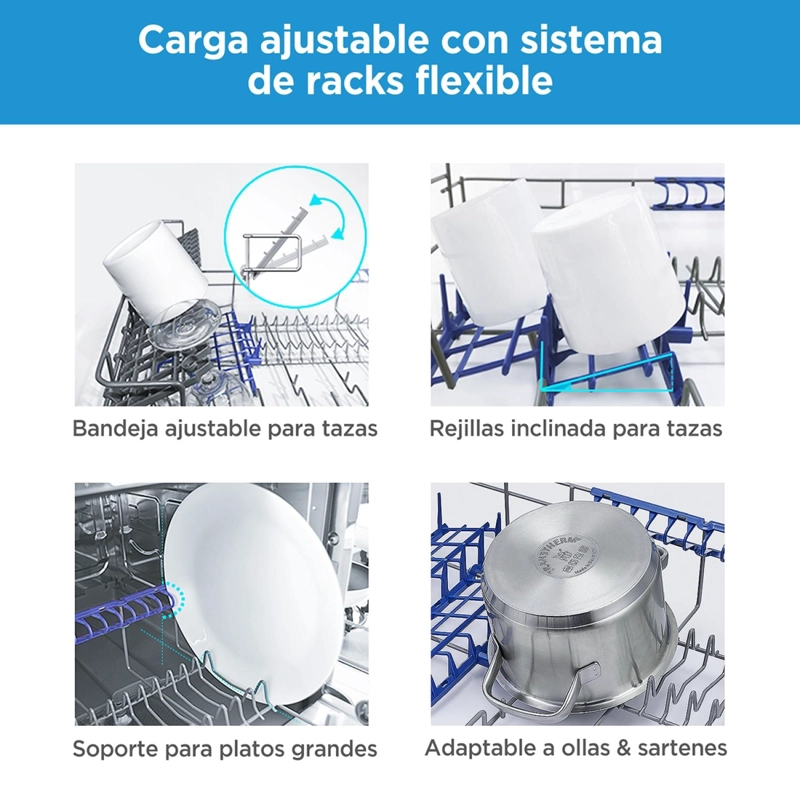 LAVAVAJILLA 6 CUBIERTOS MDWTF0602MS MIDEA - 10