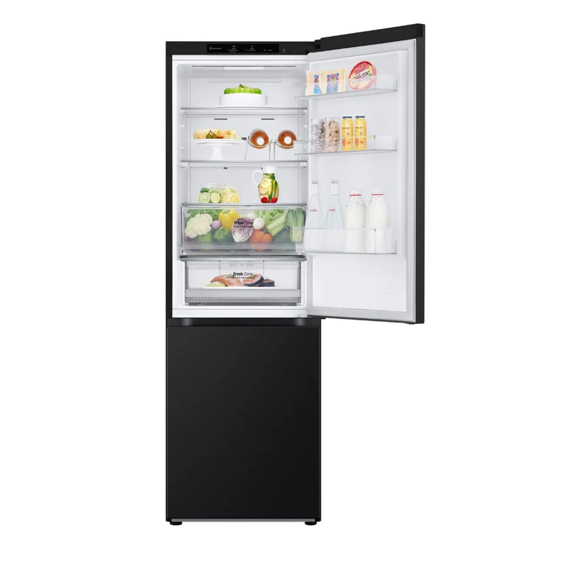 REFRIGERADOR LG BOTTOM FREEZER NO FROST 344 LITROS BLACK GB37BPT - 4