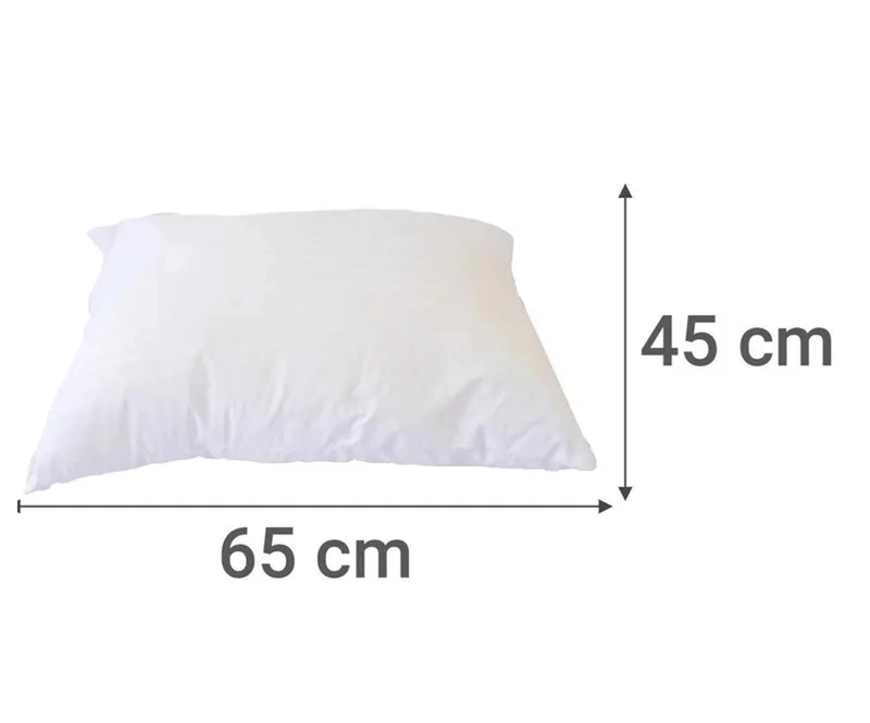 PACK DE 2 ALMOHADAS CIC FIBRA SINTE TICA PARA DORMIR 45X65 CM - 6