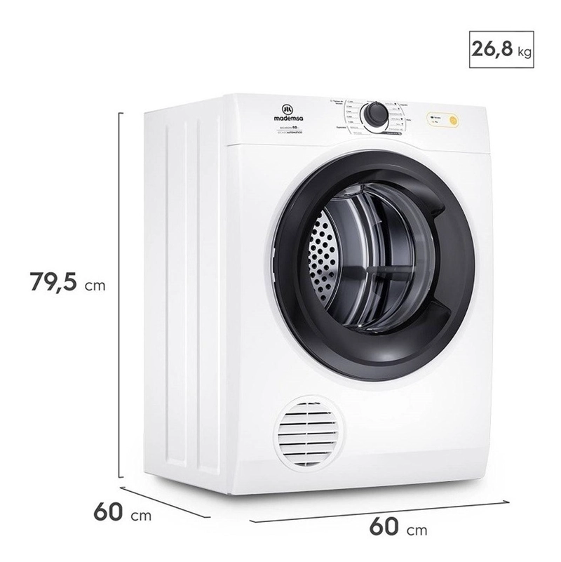 SECADORA MADEMSA 9D BZG 9KG - 5