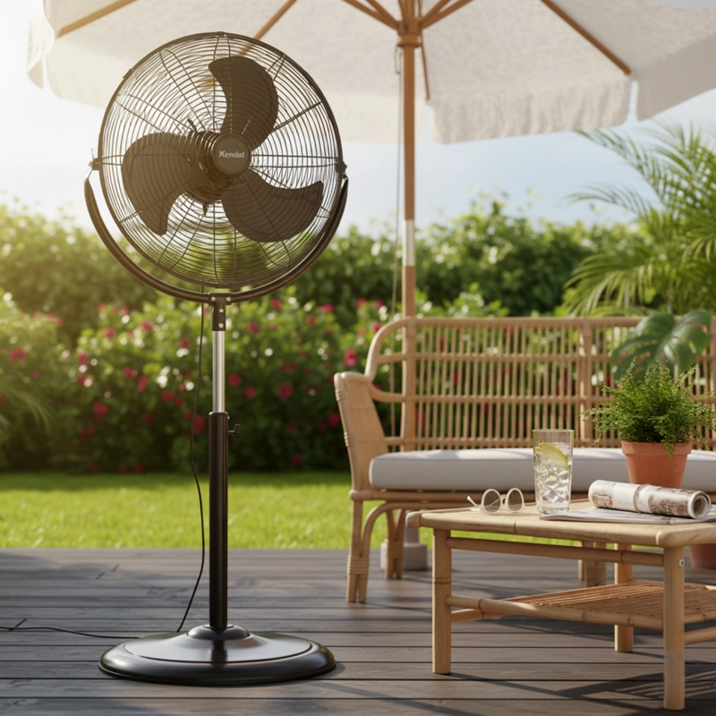 VENTILADOR DE PEDESTAL INDUSTRIAL 20 PULGADAS FES 50 KENDAL - 3
