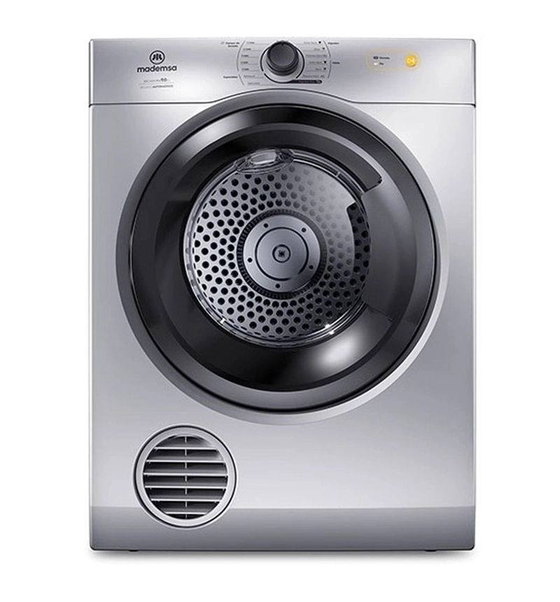 SECADORA CARGA FRONTAL MADEMSA 9 KG 9D SZG SILVER - 1