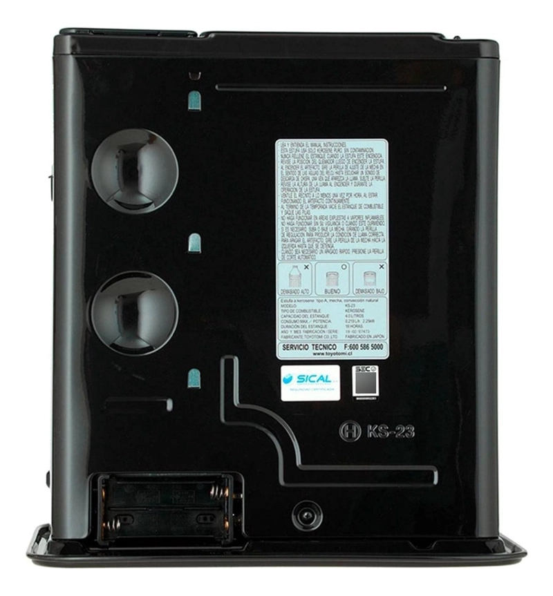 ESTUFA A KEROSENE TOYOTOMI MECHA 7850 BTU KS-23 - 5