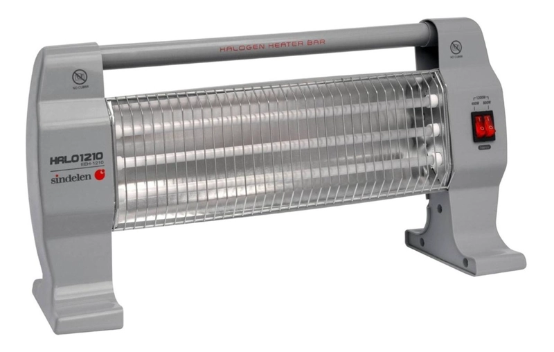 CALEFACTOR HALOGENO SINDELEN EEH-1210 GRIS - 2