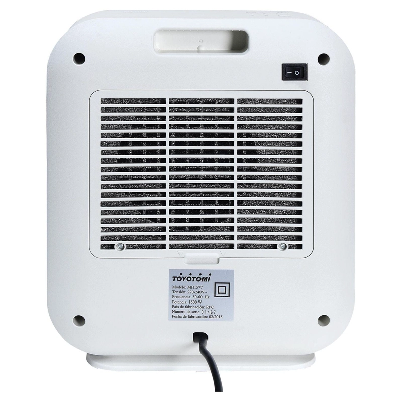 TERMOVENTILADOR TOYOTOMI MH1577 1500 W BLANCO - 6