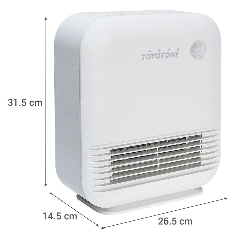 TERMOVENTILADOR TOYOTOMI MH1577 1500 W BLANCO - 8