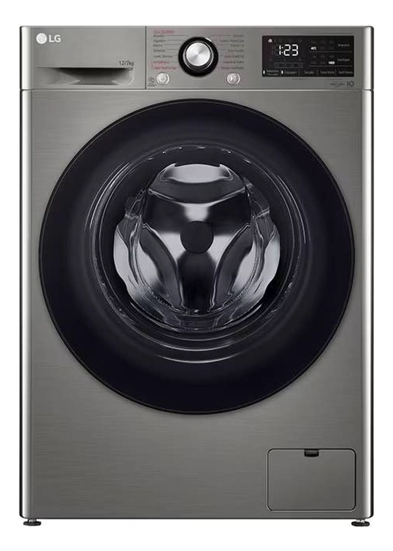 LAVADORA Y SECADORA 12/7 KG LG WD12VVC5S6C AI DD - 1